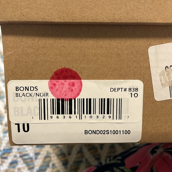 Nwt. Steve Madden black sandal - Picture 6 of 7